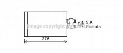 AVA QUALITY COOLING ms3535 -  Масляный радиатор, автоматическая коробка передач